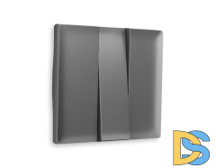 Лицевая панель для выключателя трехклавишного Ambrella Volt Alfa AP6550