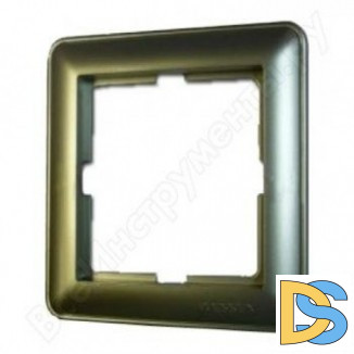 Рамка 1-ая (одинарная), Шампань, серия Wessen 59, Schneider Electric