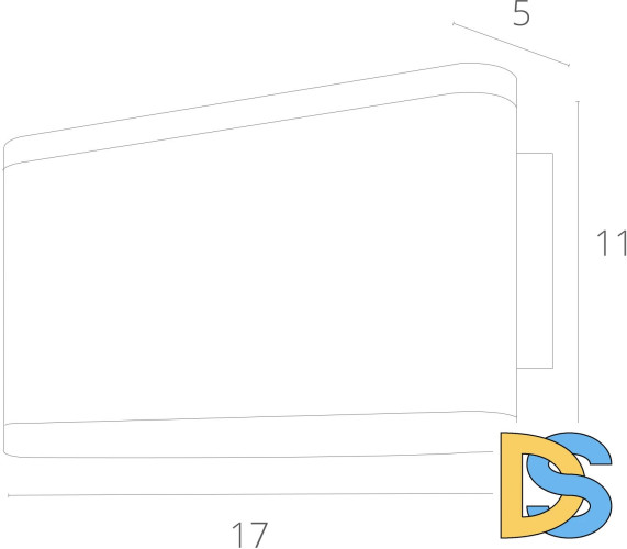 Уличный настенный светильник Arte Lamp Lingotto A8156AL-2GY