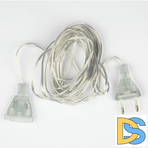 Удлинитель для подключения гирлянд Uniel UCX-Y25/100W-500 CLEAR UL-00010944