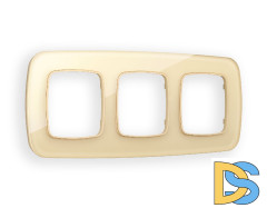 Рамка трехместная Ambrella Volt Radian OF320603