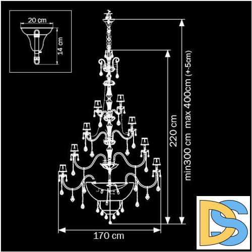 Подвесная люстра Osgona Nativo 715577