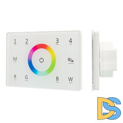 Панель Arlight Sens Smart-P85-RGBW White (230V, 4 зоны, 2.4G) 028404