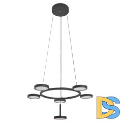 Подвесная люстра Crystal Lux CLT 027C6 D700 BL