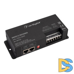 Декодер Arlight ARL-7022-DMX (12-24V, 3x8A, DMX512, XLR3) 027144