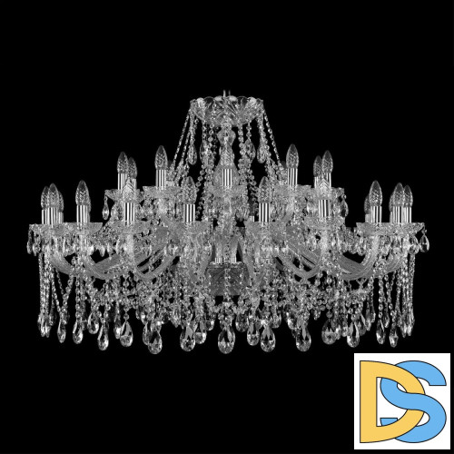 Подвесная люстра Bohemia Ivele Crystal 1413/20+10/400 Ni