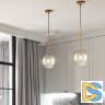Подвесной светильник Delight Collection Ball Sola 9217P/D180 gold