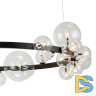 Подвесной светильник Delight Collection Art Deco Bubble KM1294P-24 black/clear