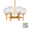 Люстра на штанге Delight Collection Jade KM1106P-6 brass