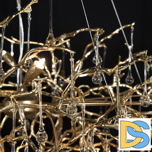 Подвесная люстра Loft IT Bijout 10067/1800 GD