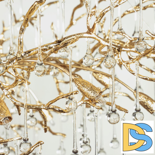 Подвесная люстра Loft IT Bijout 10067/1800 GD