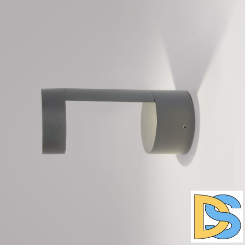 Уличный настенный светильник Elektrostandard Nimbus 1540 TECHNO LED серый 4690389172519 a053452