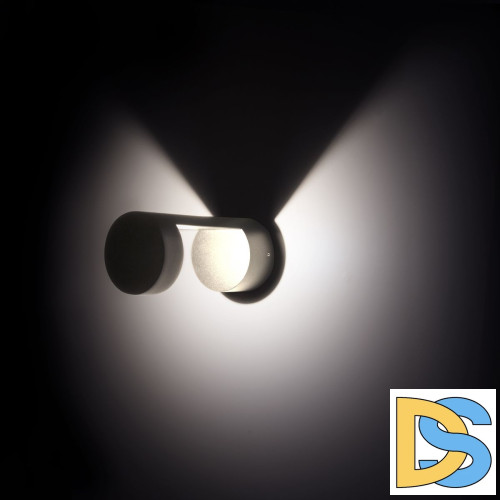 Уличный настенный светильник Elektrostandard Nimbus 1540 TECHNO LED серый 4690389172519 a053452