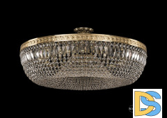 Люстра на штанге Bohemia Ivele Crystal 19041/90IV G
