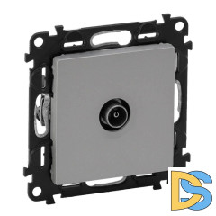 Розетка TV оконечная Legrand Valena Life алюминий 753660