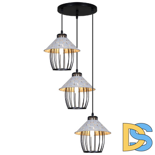 Подвесной светильник Reluce 02513-0.9-03 BK+WH