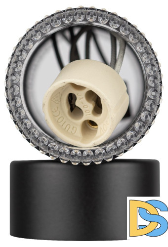 Настенный светильник Эра WL50 BK/TR Б0061194