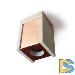 Накладной светильник Elvan NLS-210033-GU10-Wh/Gl