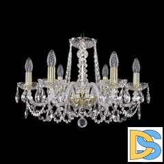 Подвесная люстра Bohemia Ivele Crystal 1402/6/195 G