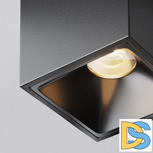 Накладной светильник Maytoni Alfa led C065CL-8W3K-SQ-B