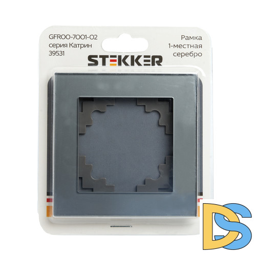 Рамка 1-местная Stekker Катрин 39531