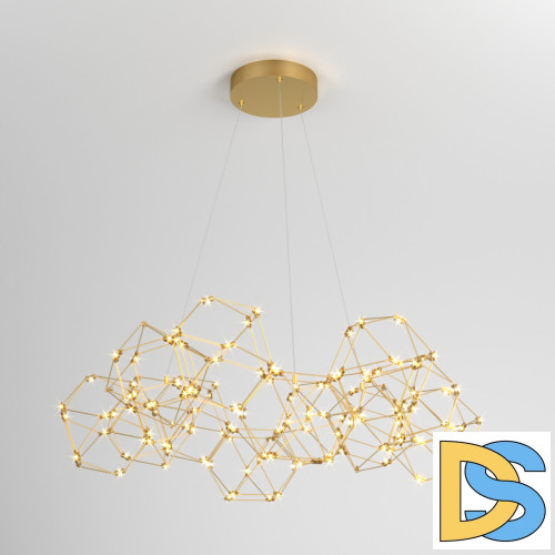 Подвесная люстра Eurosvet Uma 90169/12 медь a061153