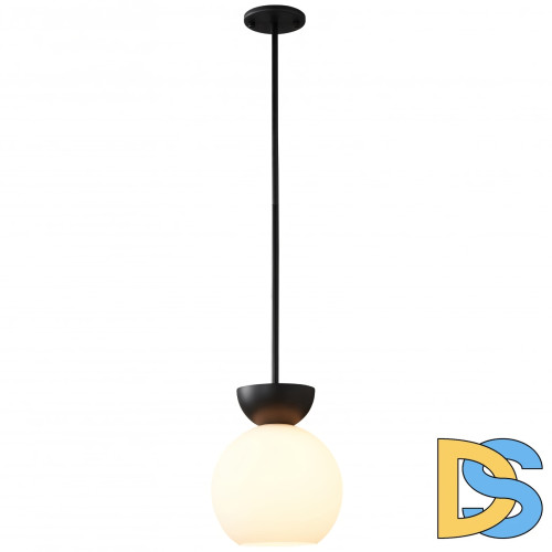 Подвесной светильник iLamp Mono P6079-1 BK+WH