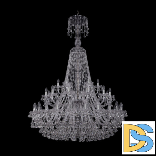 Подвесная люстра Bohemia Ivele Crystal 1409/24+12+6/460/XL-175/2d Ni
