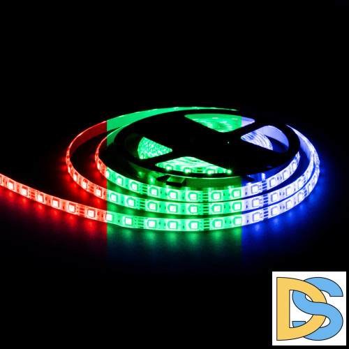 Светодиодная влагозащищенная лента Apeyron 12В 5050 14,4Вт/м RGB 5м IP65 LSE-276