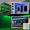 Светодиодная влагозащищенная лента Apeyron 12В 5050 14,4Вт/м RGB 5м IP65 LSE-276
