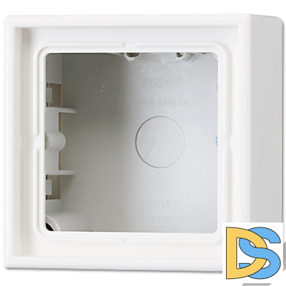Коробка одноместная Jung LS581ASW