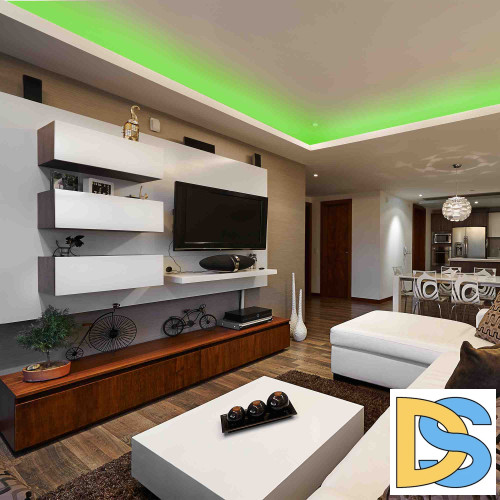 Светодиодная лента Apeyron 12В СТ 14,4Вт/м smd5050 60д/м IP20 5м зеленая 00-49