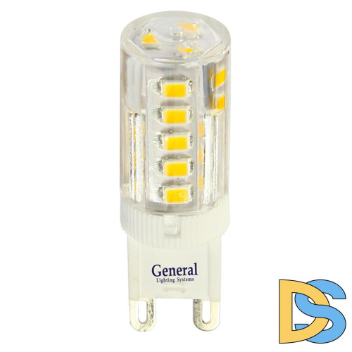 Светодиодная лампа General GLDEN-G9-5-P-220-4500 653900