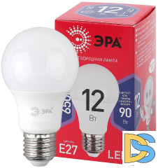 Лампа светодиодная Эра E27 12W 6500K LED A60-12W-865-E27 R Б0045325