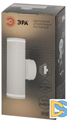 Настенный светильник Эра WL45 WH Б0058493