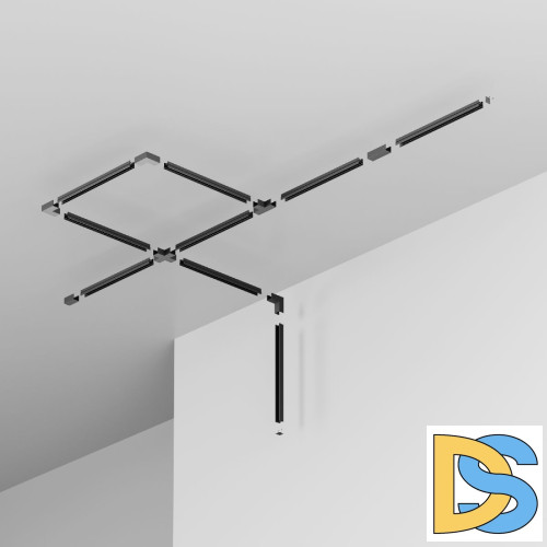 Профиль для уличной трековой системы Maytoni Elasity O-TR001-P-B3M