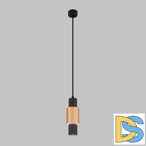 Подвесной светильник Eurosvet Bento 50204/1 LED черный/матовое золото