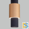 Подвесной светильник Eurosvet Bento 50204/1 LED черный/матовое золото