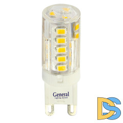 Светодиодная лампа General GLDEN-G9-5-P-220-2700 653800
