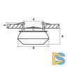 Встраиваемый светодиодный светильник Lightstar Orbe 051307