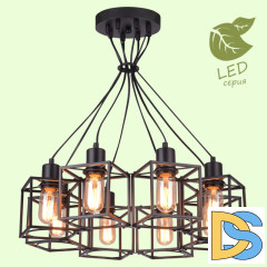 Подвесная люстра Lussole Loft Badger GRLSP-9541