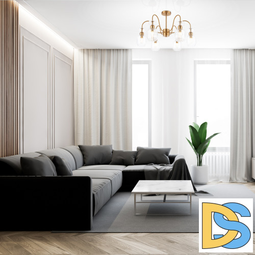 Люстра на штанге Escada Gloss 1141/6PL Clear