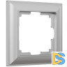 Рамка на 1 пост Werkel Fiore (серебряный) W0012206