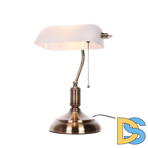 Настольная лампа Lumina Deco Banker LDT 305 WT