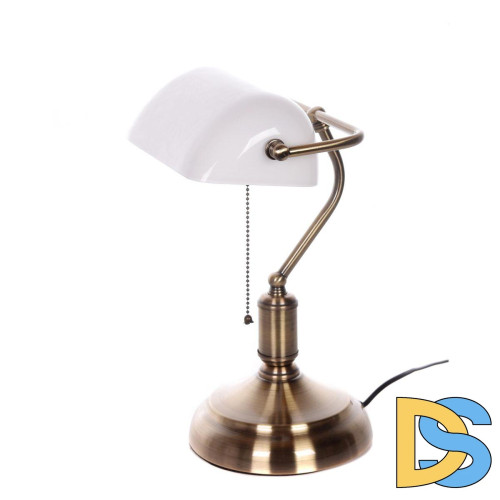 Настольная лампа Lumina Deco Banker LDT 305 WT