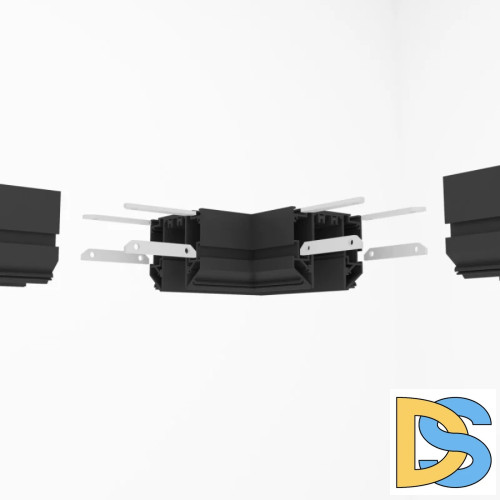 Угловой элемент 90° Denkirs TR2026-BK