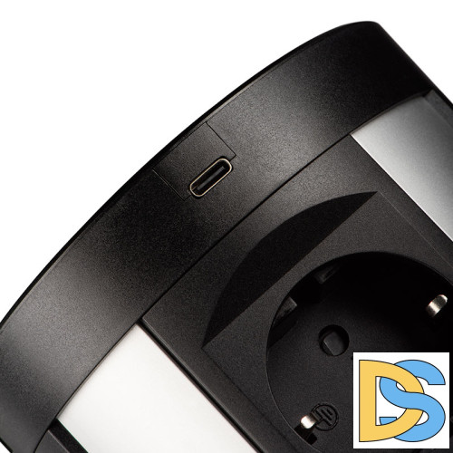 Блок розеток 107J (4 секции, 2 USB А + 2 USB С) Mebax 00-00001464