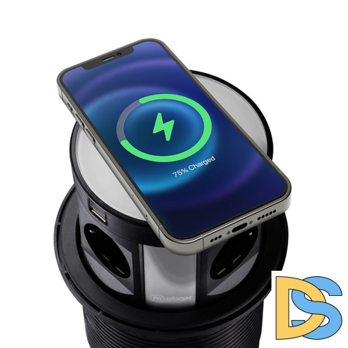 Блок розеток 107J (4 секции, 2 USB А + 2 USB С) Mebax 00-00001464