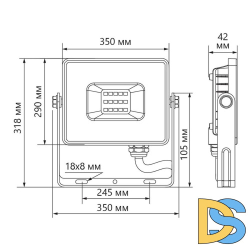 Светодиодный прожектор Feron LL924 29499