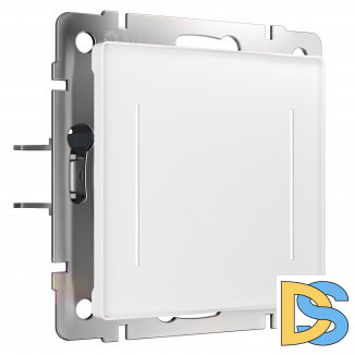 Сенсорный выключатель двухклавишный с подсветкой (белый) W4522001